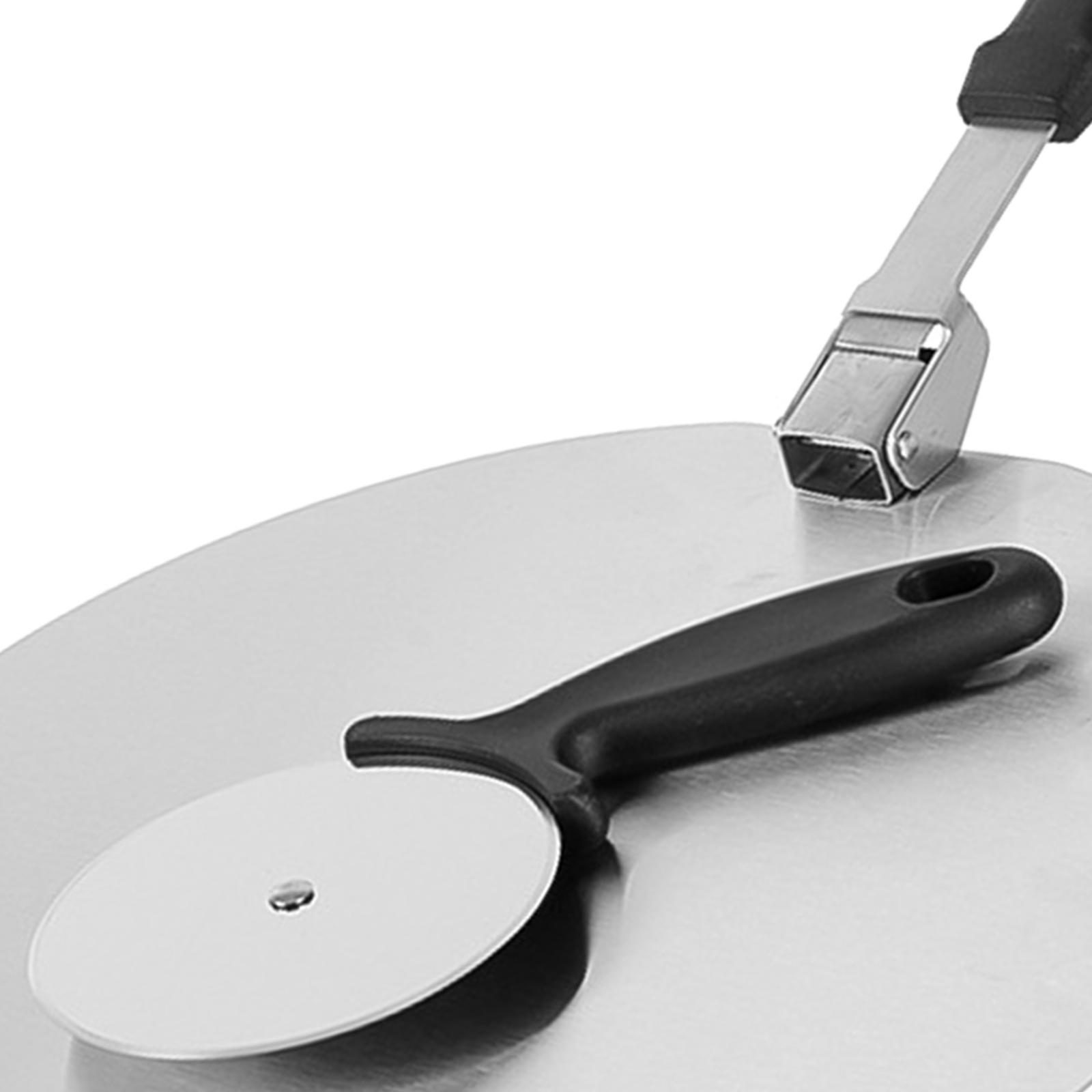 Foldable Pizza Shovel Pizza Spatula with Handle for Home Baking Pizza Cake