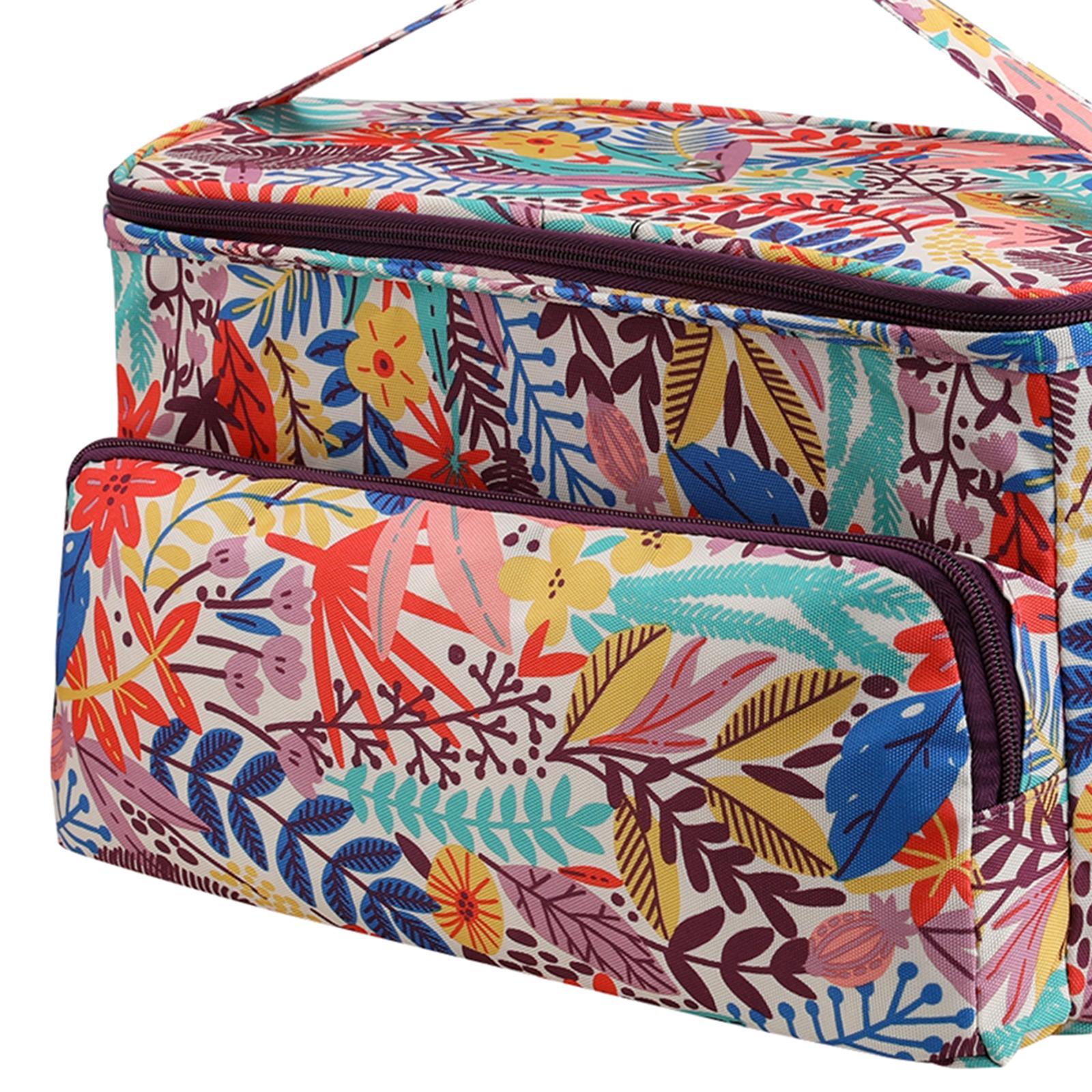 Travel Yarn Storage Bag Knitting Accessories Organizer Case for Wool Ball