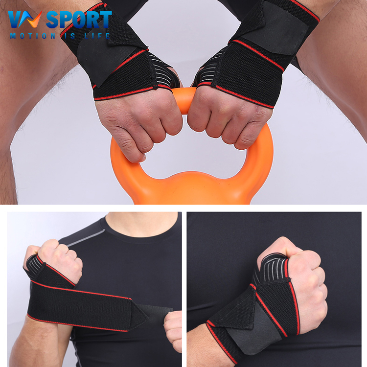 Băng Trợ Lực Cổ Tay VNSPORT - GF066 , Băng Cổ Tay Tập Gym Kết Hợp Các Bộ Môn Thể Thao Trên Cạn, Băng Cuốn Cổ Tay Cao Cấp VNSPORT Rất Êm - Có Độ Co Giãn Đàn Hồi Cao ( 1 Đôi )