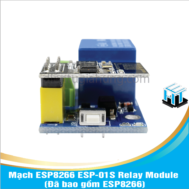 Mạch ESP8266 ESP-01S Relay Module (Đã bao gồm ESP8266)