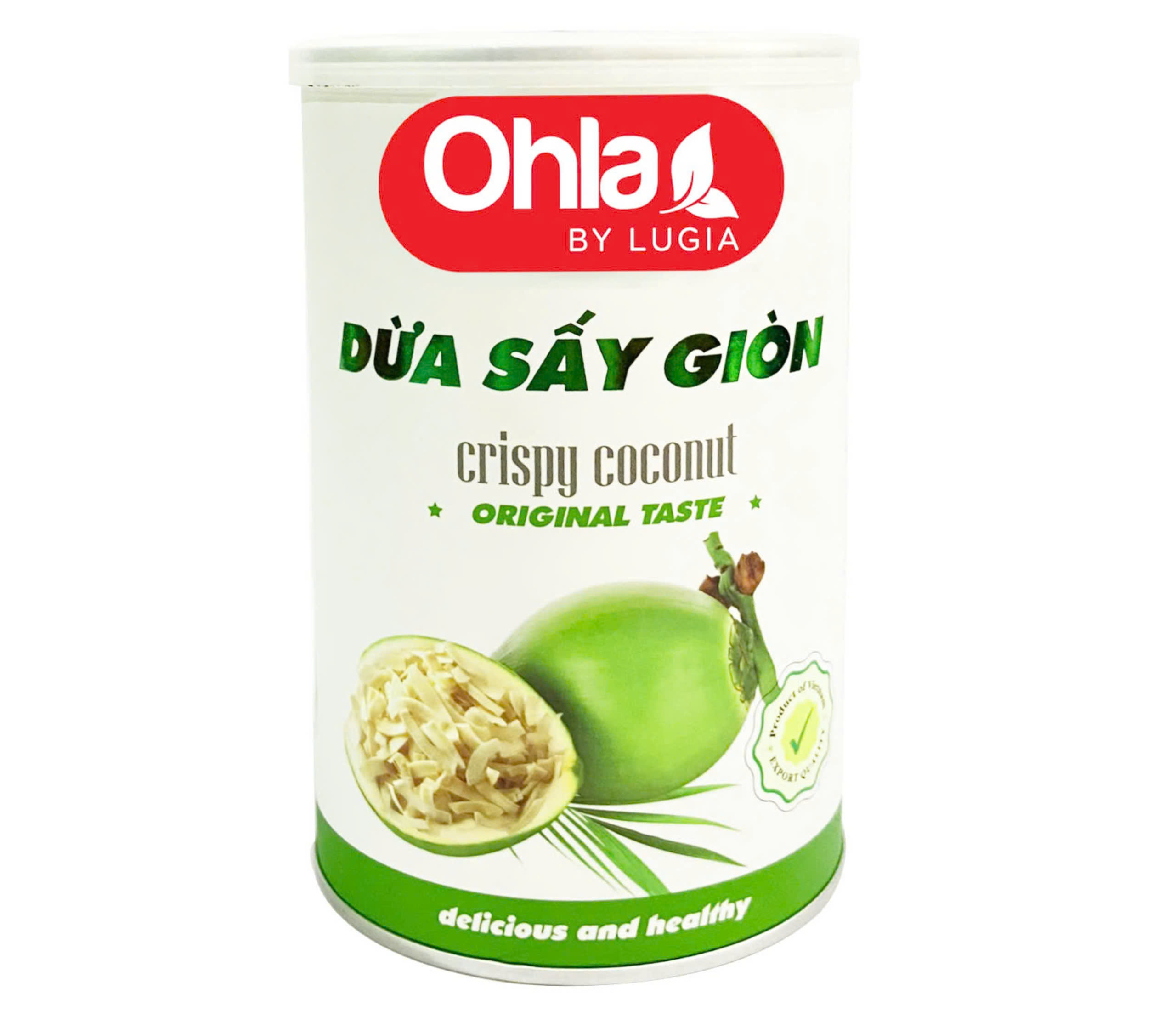 Dừa Sấy Giòn Ohla - 120 G