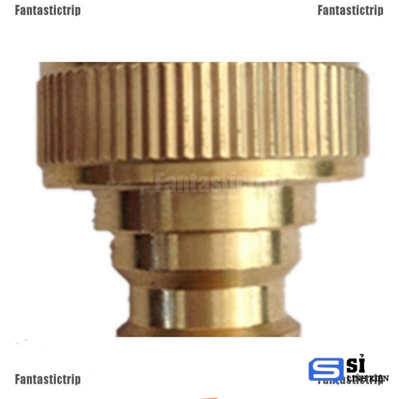 Đầu nối ống nước bằng đồng thau nhanh 1 / 2 " 3 / 4 "