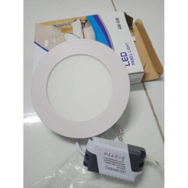 Đèn LED Panel âm trần thạch cao 9W tròn