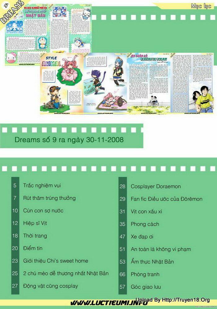 tạp chí dream chapter 9 6