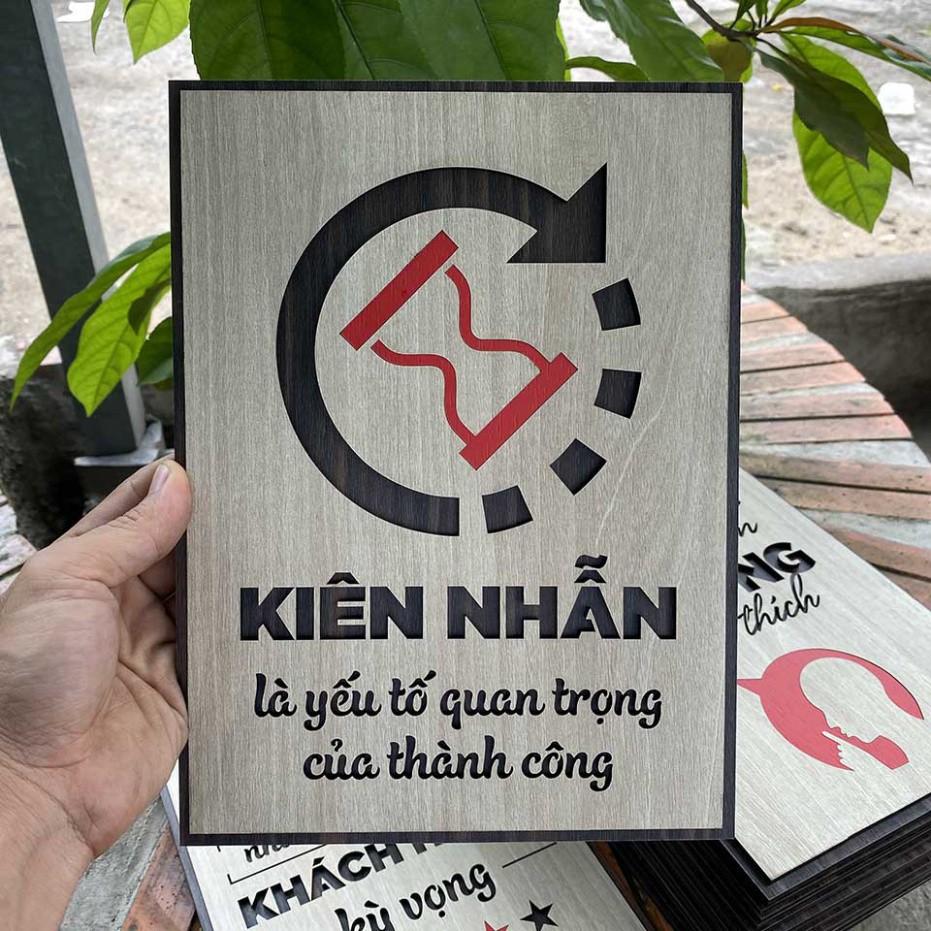 Tranh động lực CARINA T053- Kiên nhẫn là yếu tố quan trọng của thành công