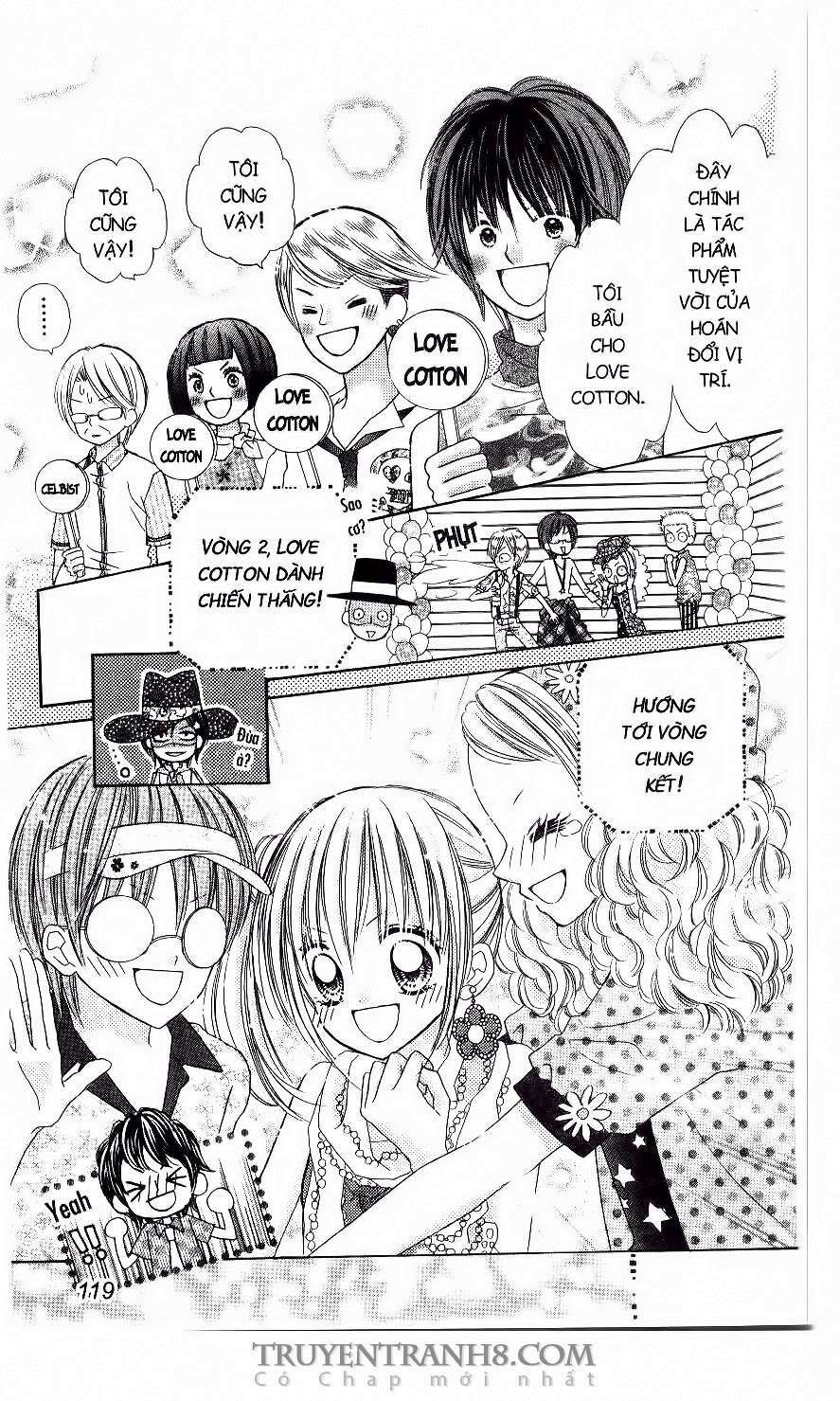 tiệm thời trang, love cotton chapter 23 4