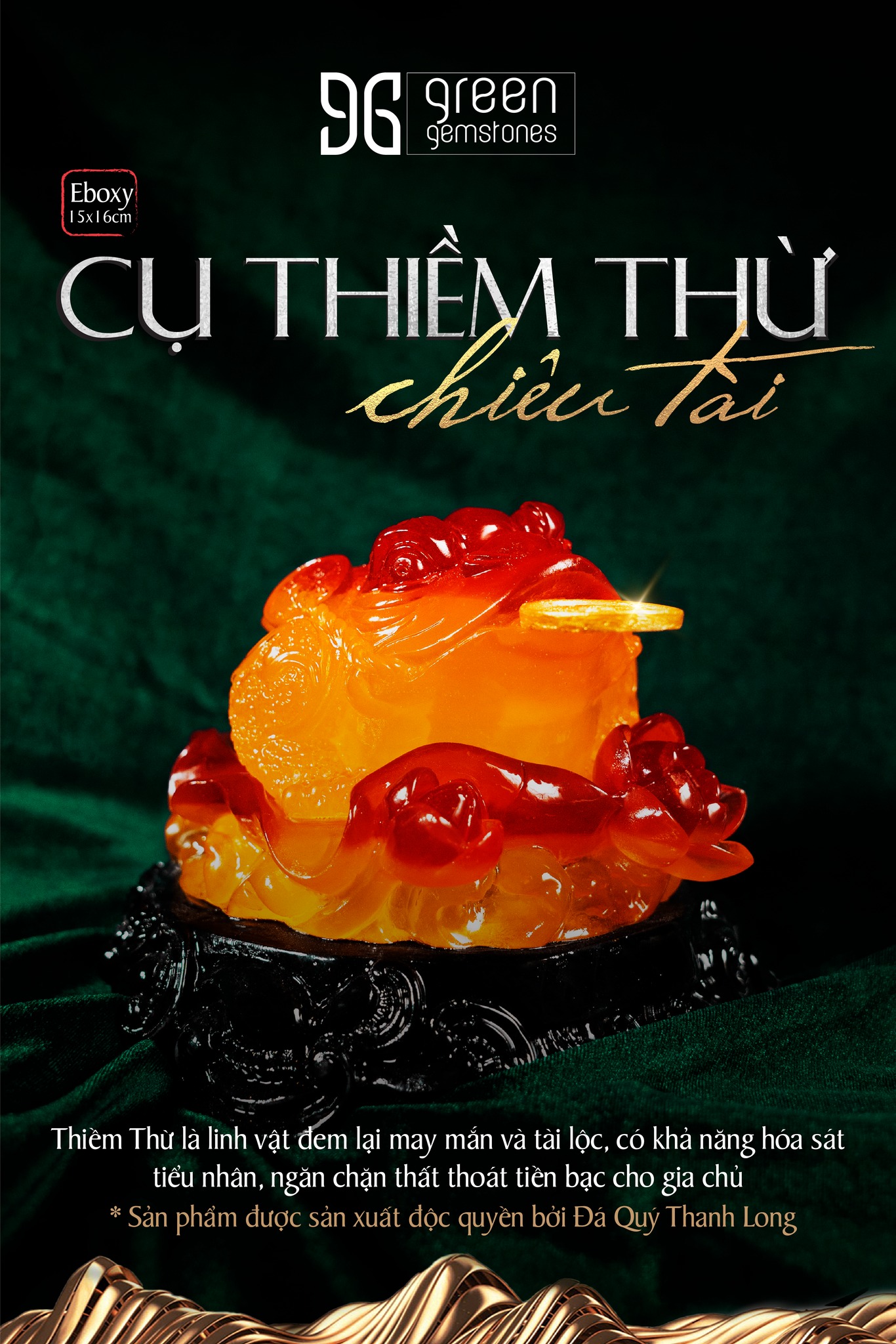 Thiềm thừ - Pháp bảo chiêu tài - Kích vượng