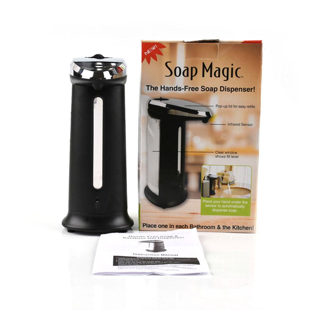 Máy đựng xà phòng rửa tay tự động 400ml, cảm ứng không chạm