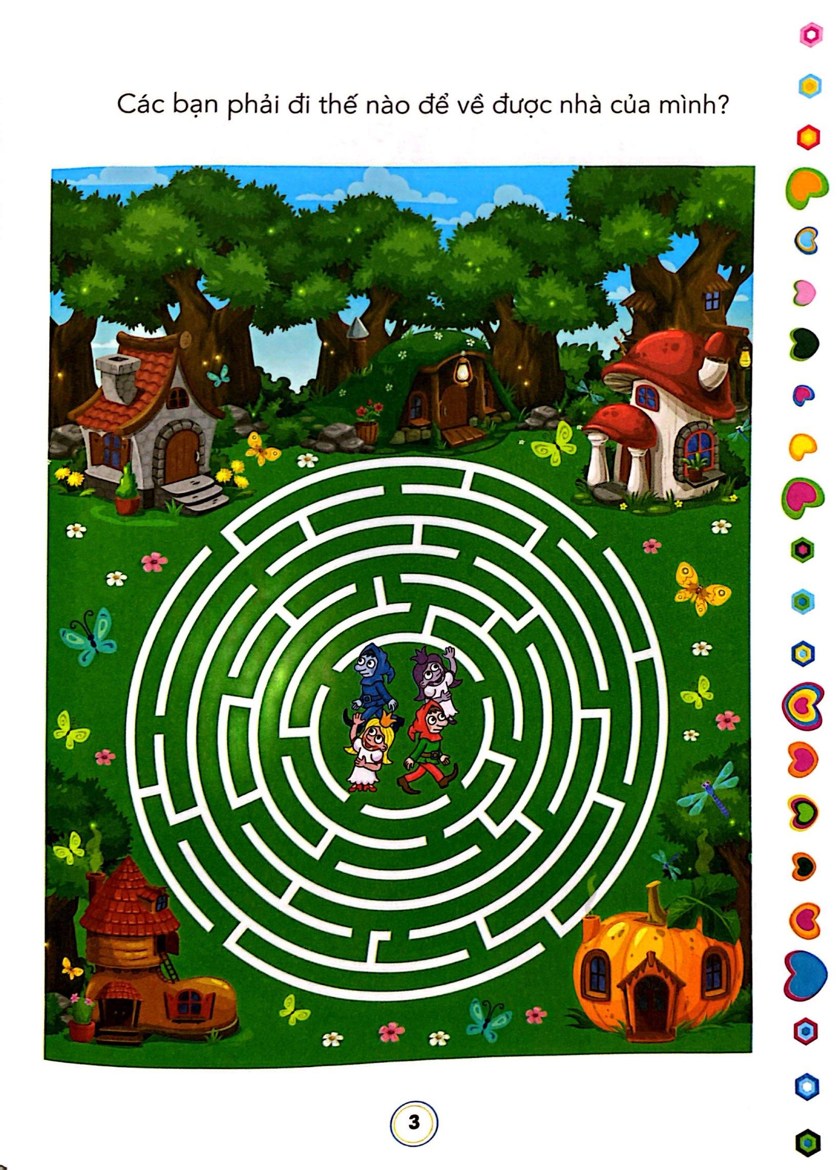 Sách - Rèn Trí Thông Minh - Bé Tìm Đường - Tập 2