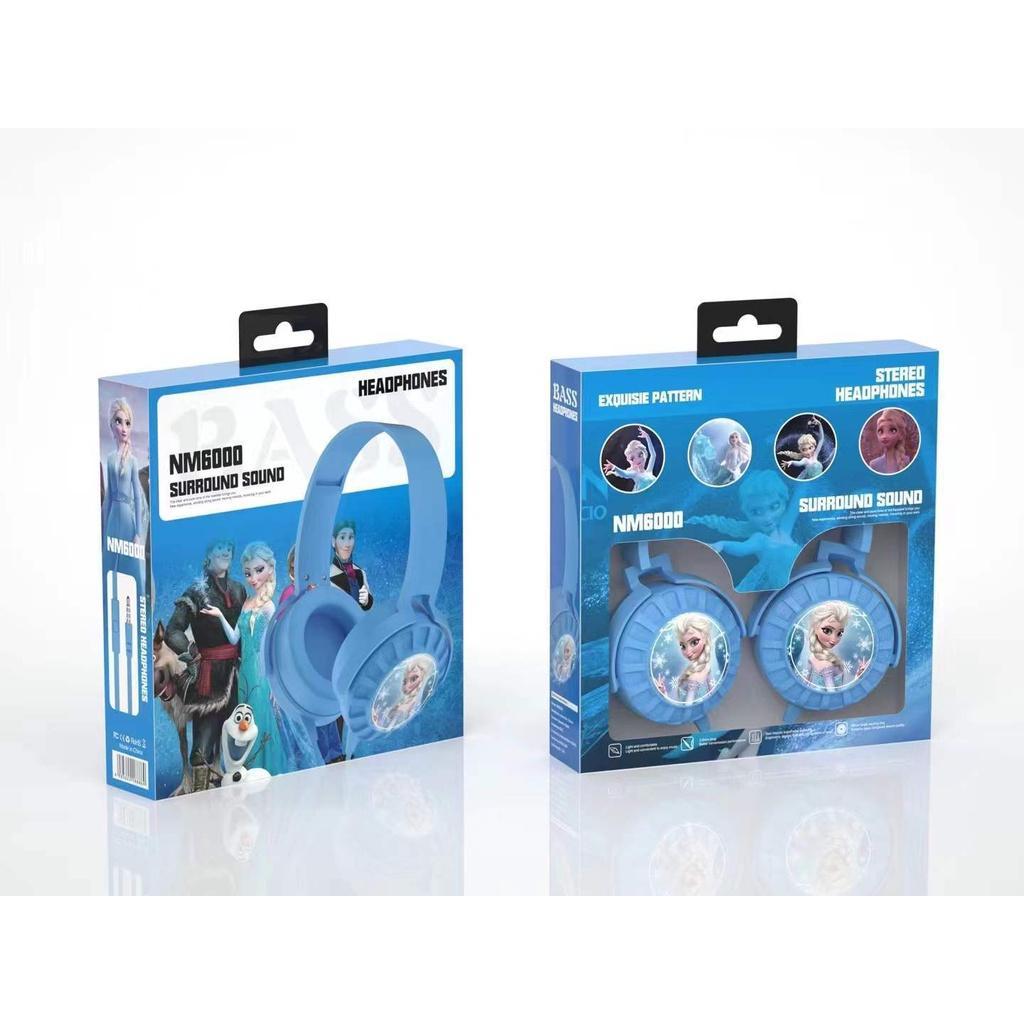 Tai Nghe Trùm Đầu Chơi Game Có Dây Phong Cách Hoạt Hình Kiểu Mới Cho Trẻ Em