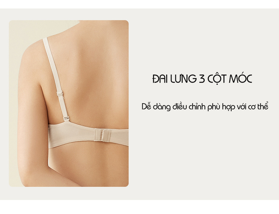 Áo Lót Nữ Không Gọng Đệm Mỏng Chất Modal Mềm Mại Thoáng Khí Cao Cấp B020