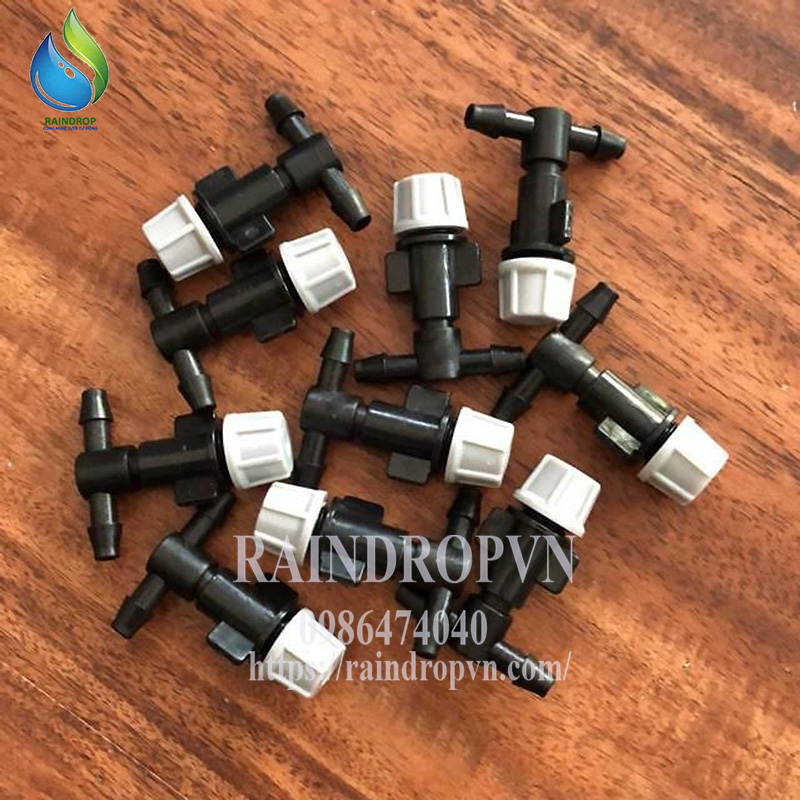Bộ kit 20 béc phun sương xám tưới cây tự động kèm đầy đủ