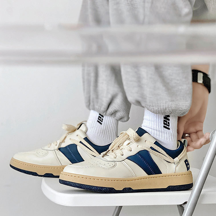 Giày Thể Thao Nam MENDO - Giày Sneaker Màu Xanh Lá - Xanh Lam Mẫu Mới 2022, Phong Cách Cực Ngầu Thời Trang Trẻ Trung - G5508
