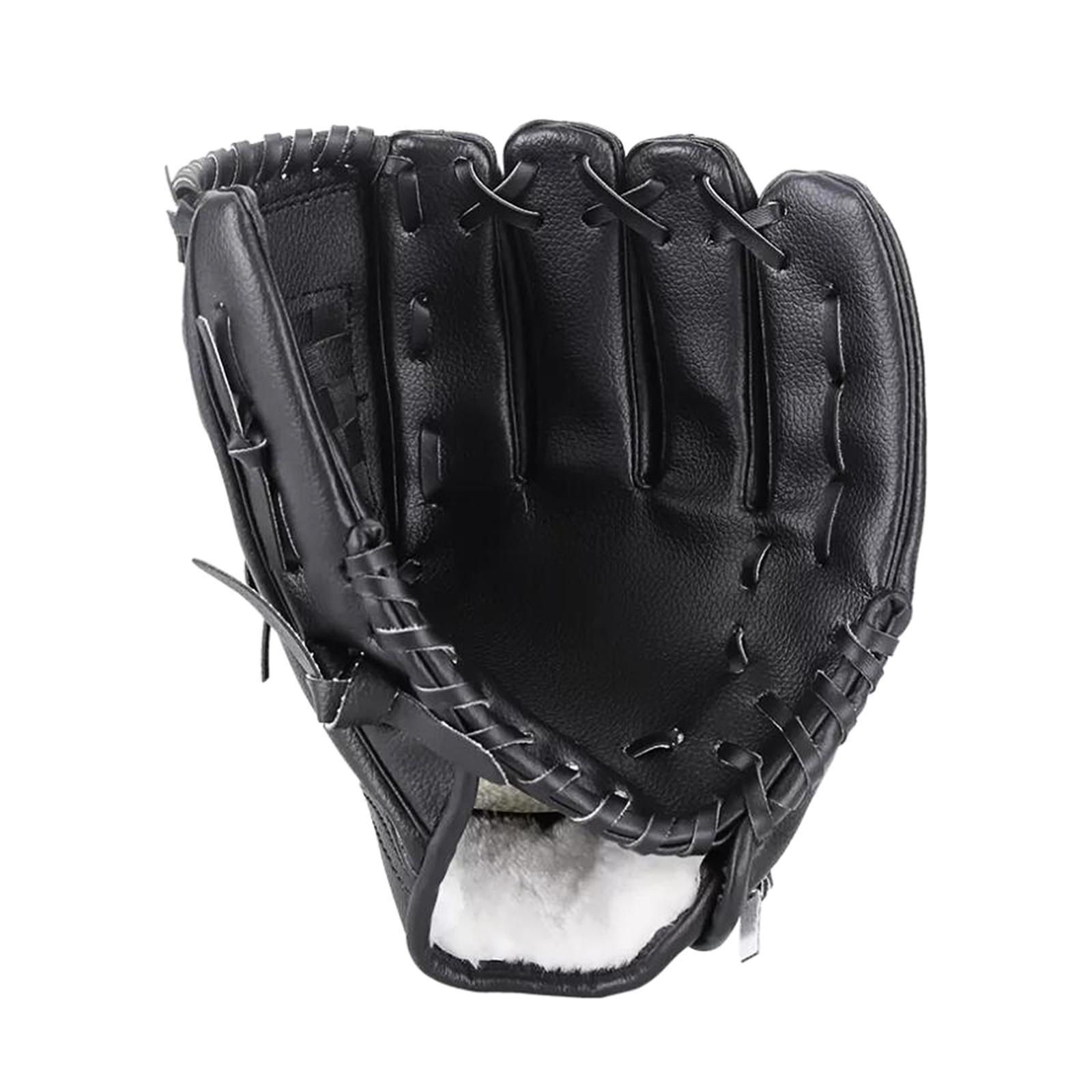 Baseball Glove Softball Glove Infield Outfield Gloves Easy to Break in Mitts Baseball Fielding Glove for Backyard, Women Men, Youth, Adult Kids
