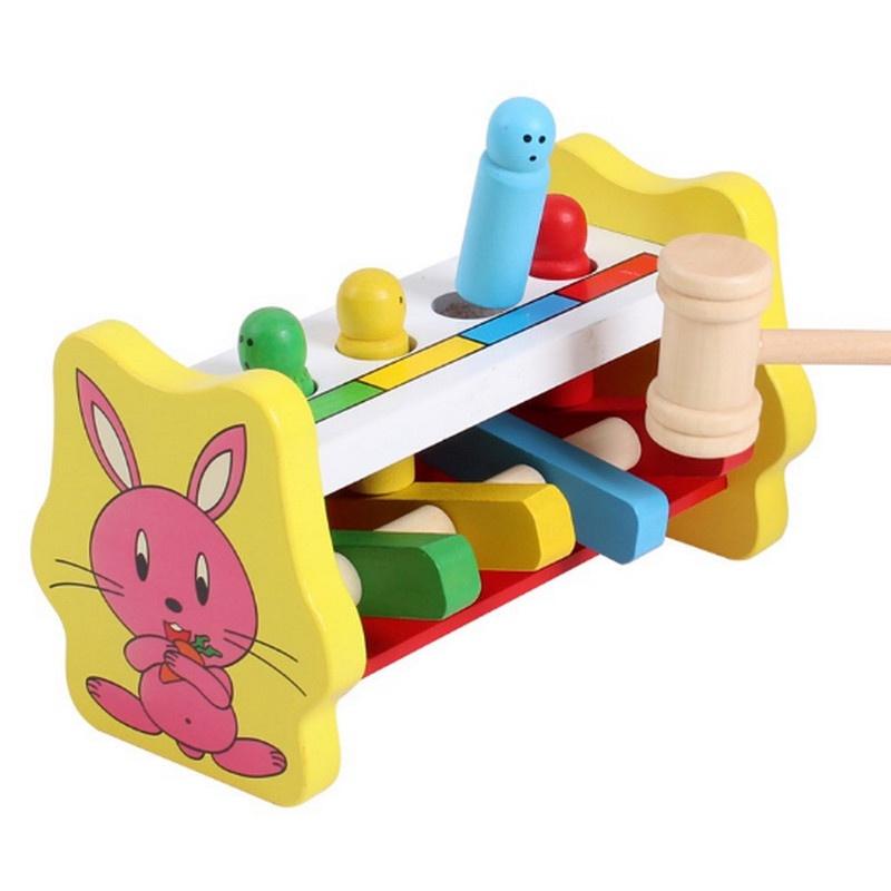 [Siêu Sale]Bộ đồ chơi đập thỏ hình gỗ An toàn cho béLONG THÀNH CÁ CẢNH