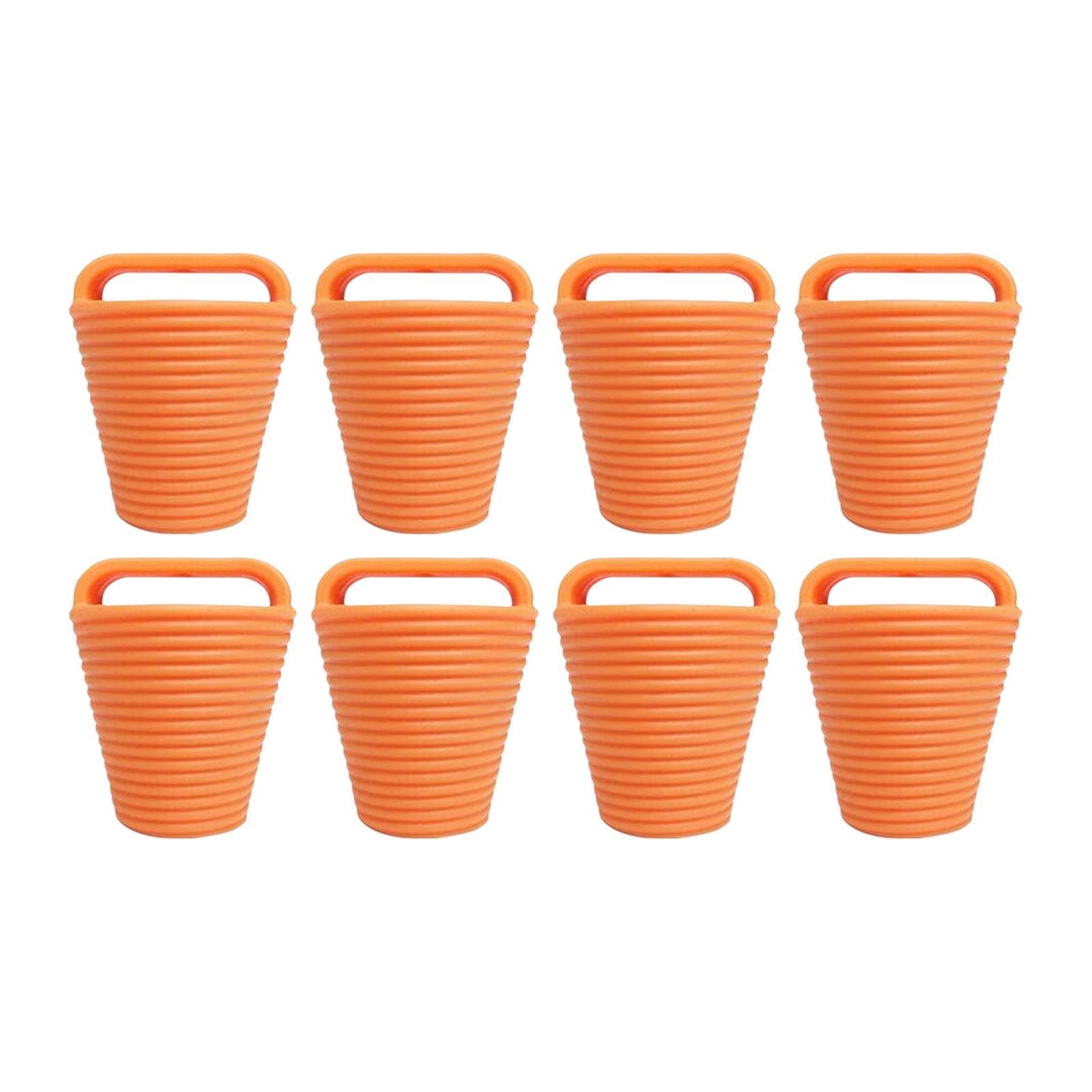 8Pcs Portable Kayak Scupper , Drain Holes Stopper Bung with Handle, Durable TPE Kayak Drain  Kayak  for Yacht, Canoe, Kayak, Dinghy