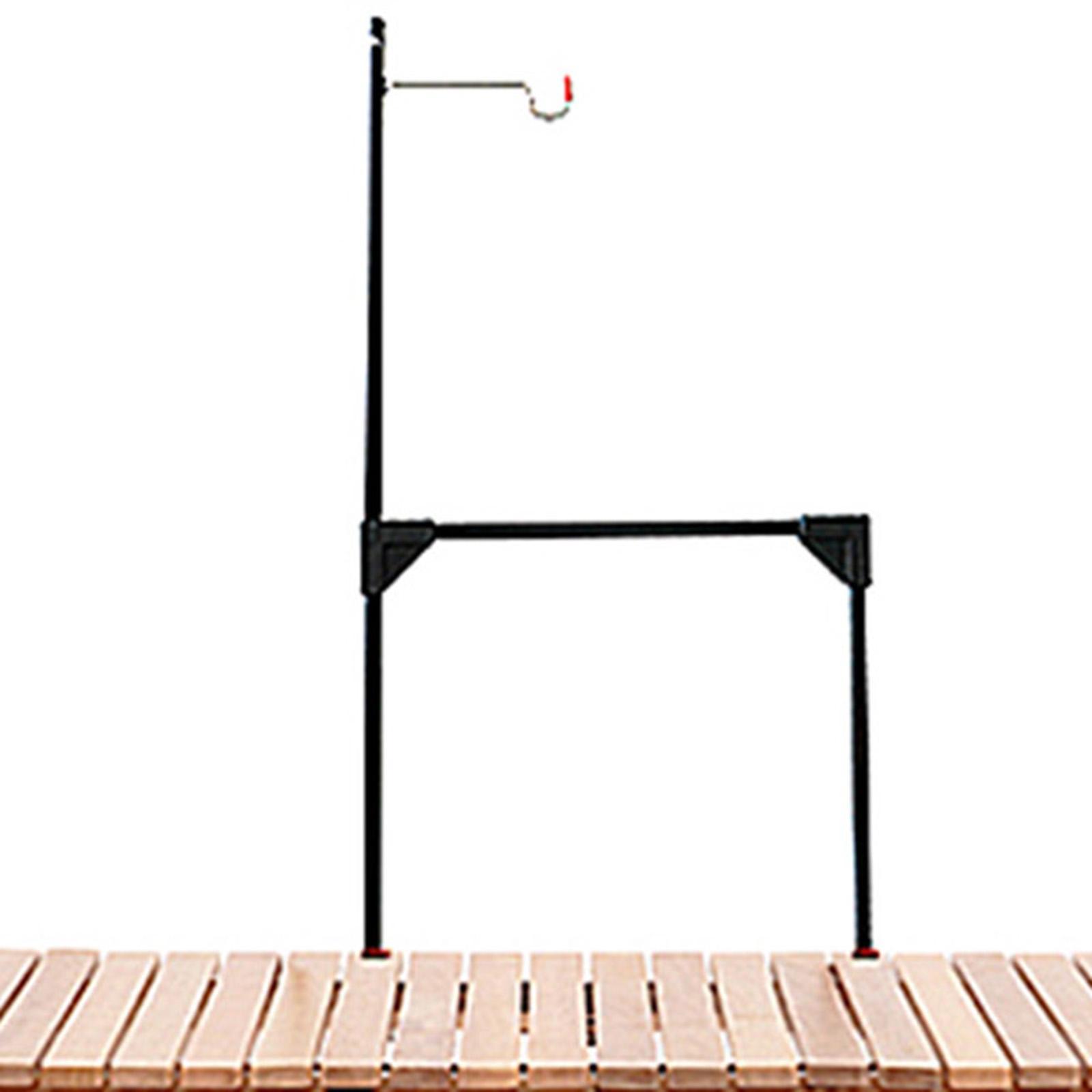 Camping Table Lamp Pole, Hanging Rack, Portable & Lightweight Lantern Light