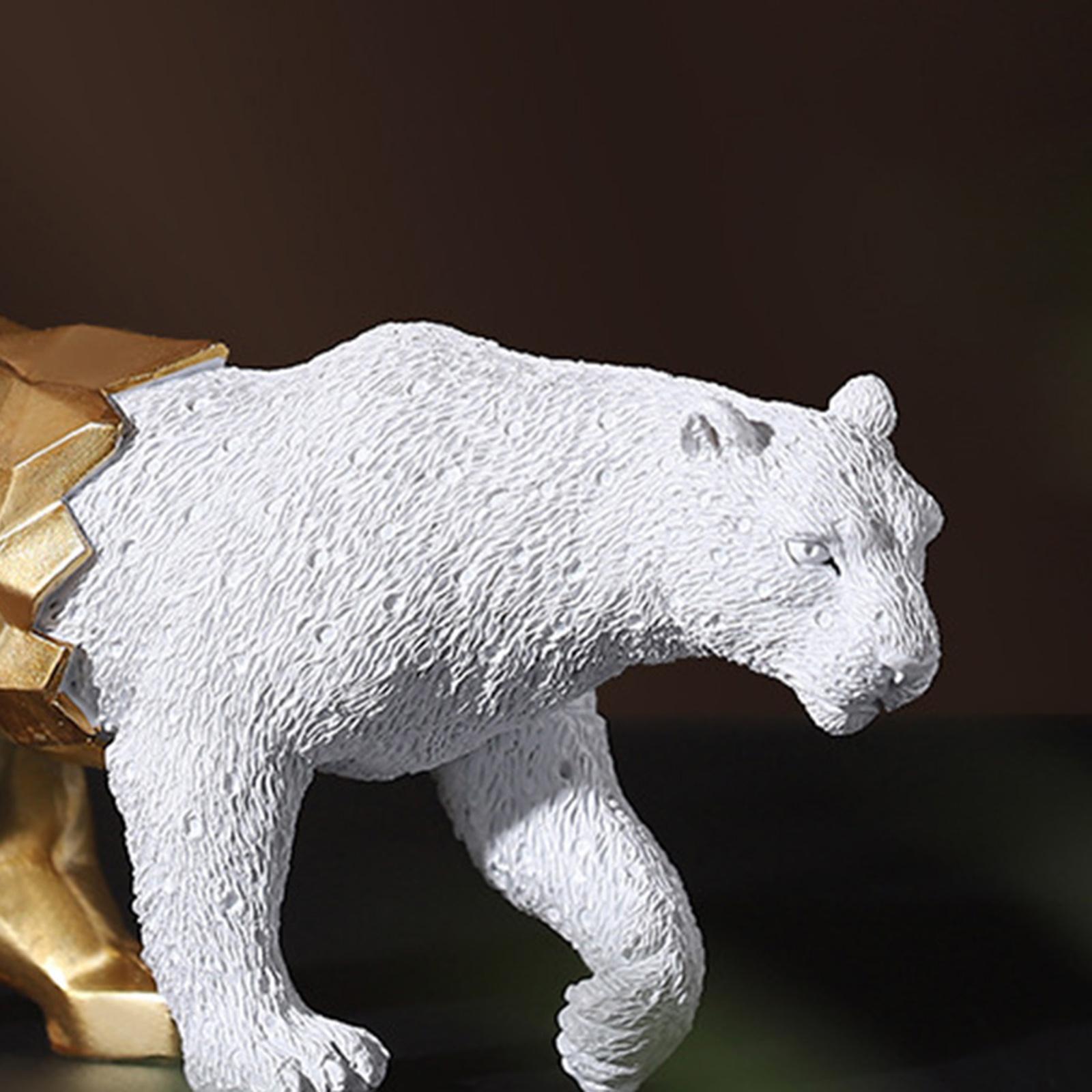 Abstract Animal Statue Desktop Ornament Art Sculpture Home Decor