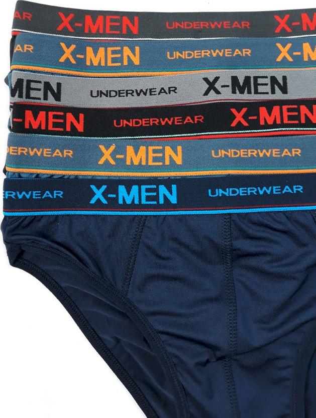 Combo 6 Quần Sịp Nam Thun Lạnh 4 Chiều Cao Cấp X-Men Underwear MS1035