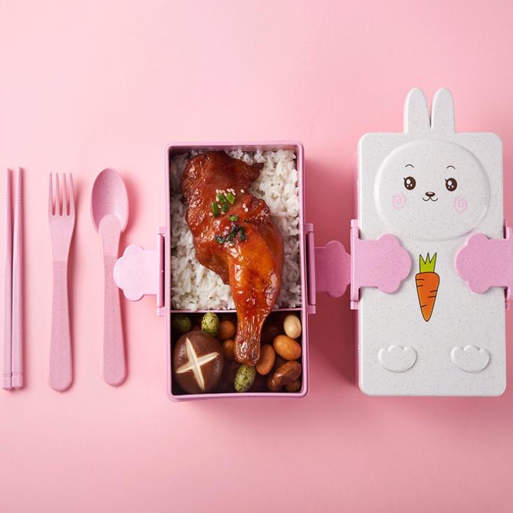 Hộp Cơm Hình Gấu