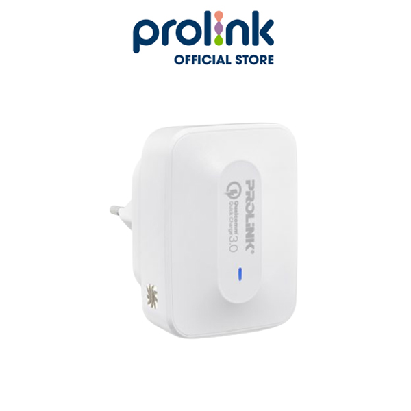 Củ sạc nhanh 3 cổng Prolink PTC32501 Quick charge 3.0 - Hàng chính hãng