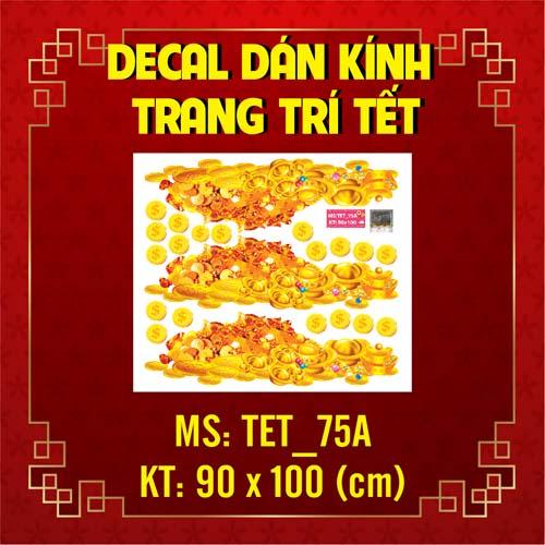 DECAL TRANG TRÍ TẾT NGUYÊN ĐÁN 2022 COMBO SỐ 8