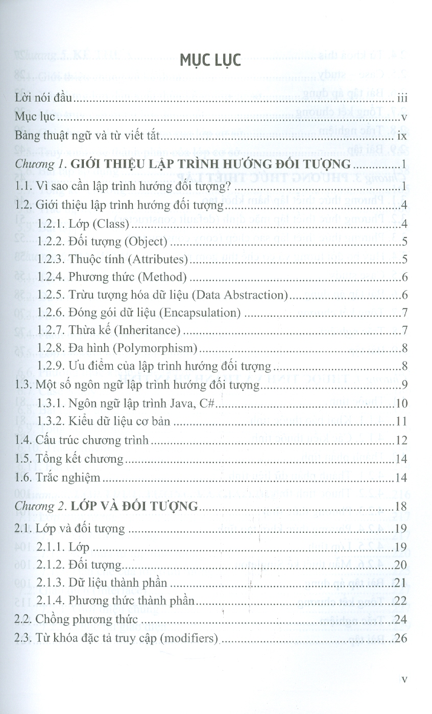 Giáo Trình Lập Trình Hướng Đối Tượng - TS. Nguyễn Văn Hậu (Chủ biên), TS. Đào Anh Hiển, ThS. Nguyễn Hữu Đông