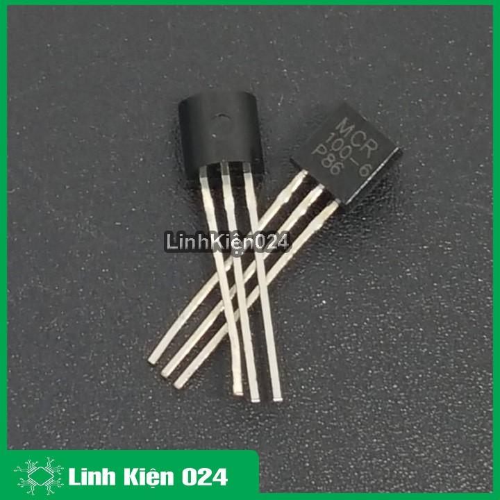 Linh Kiện MCR100-6 TO-92 THYRISTOR 0.8A 400V