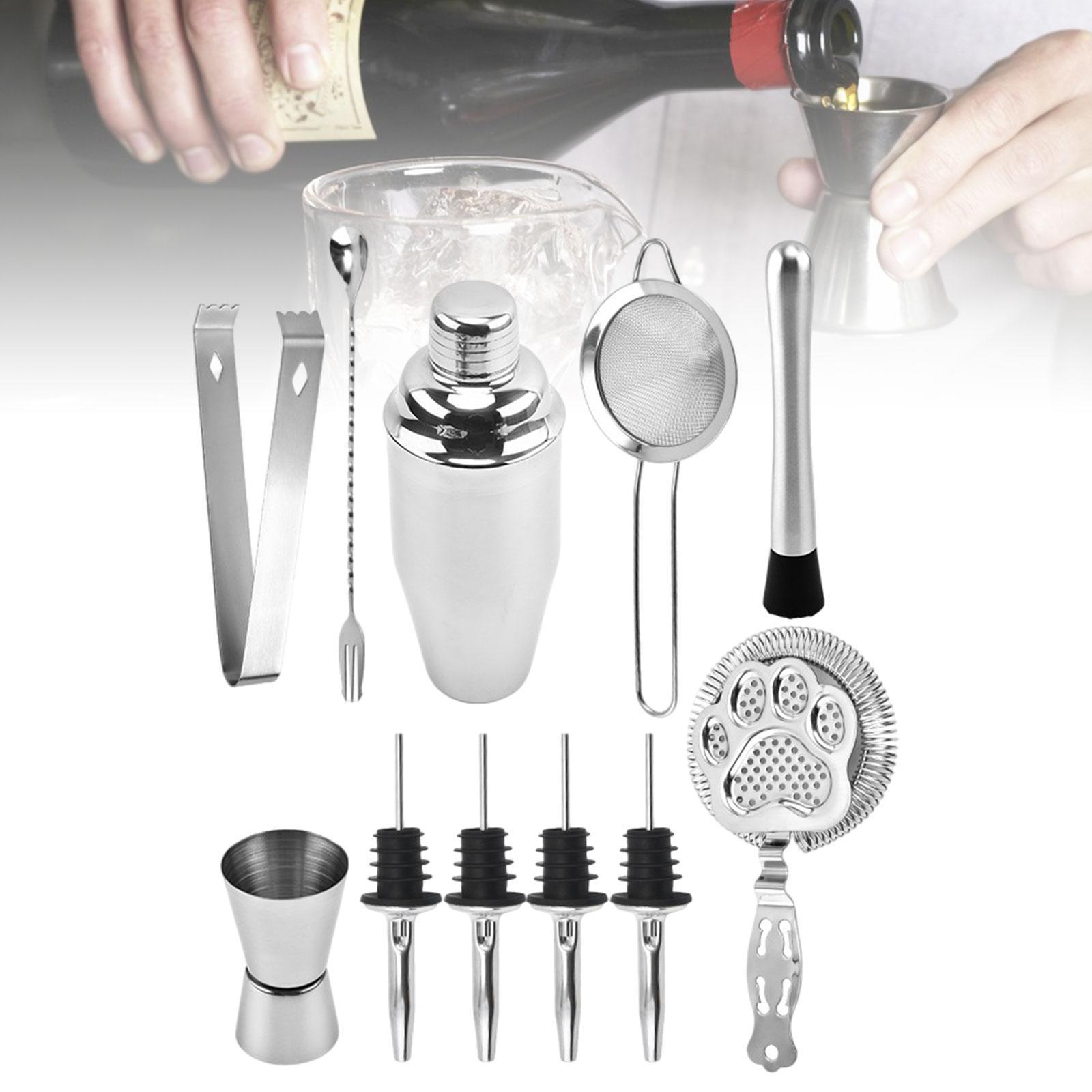 Cocktail Shaker Kits Cocktail Making Set for Drink Traveling Bar Accessories