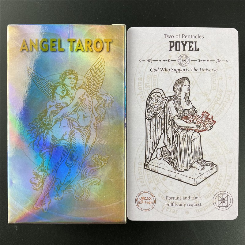 Bộ bài Angel Tarot by Travis McHenry óng ánh T22