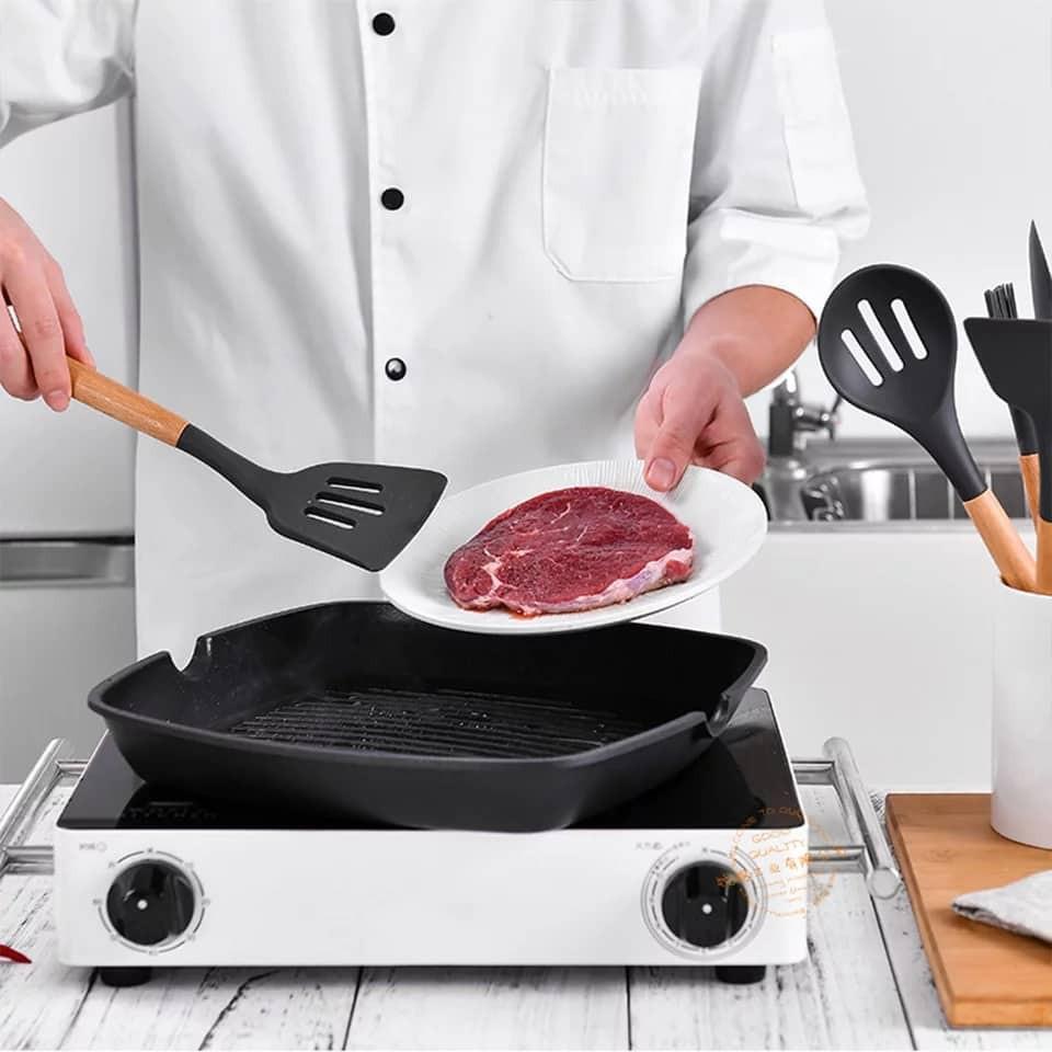 Set dụng cụ nấu ăn bằng Tre DC02
