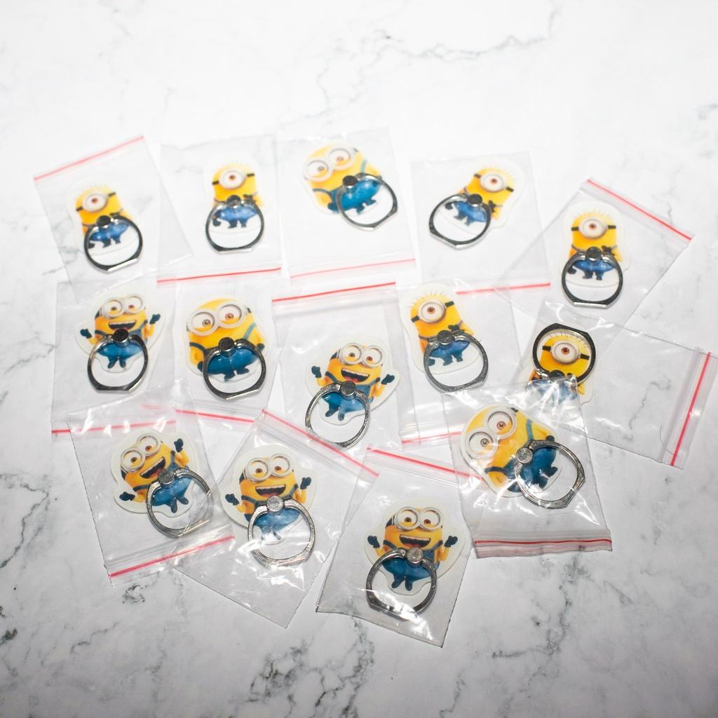 MÓC ĐỠ ĐIỆN THOẠI - RING HOLDER HÌNH MINIONS (Quà tặng kèm KitKat 2021)