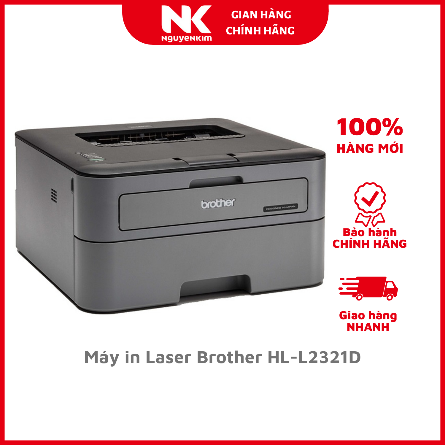 Máy in Laser Brother HL-L2321D - Hàng chính hãng