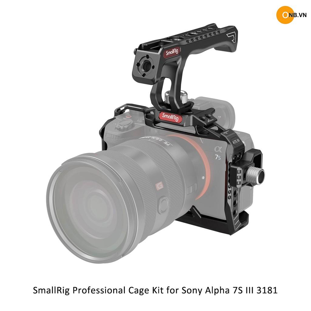 SmallRig Professional Cage Kit for Sony Alpha A7S3 A7SIII 3181 - Hàng Chính Hãng