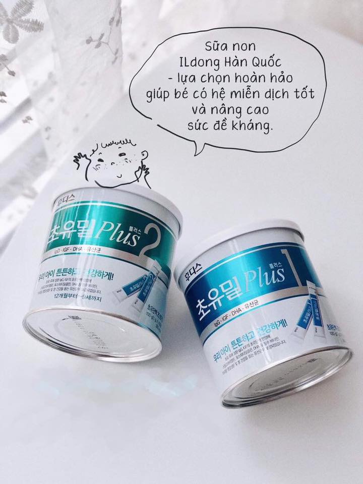 Sữa non cho trẻ từ 1- 9 tuổi Ildong Hàn Quốc số 2 Giúp phát triển trí não, xương, răng và thị lực, tăng hệ miễn dịch, tạo hệ tiêu hóa khỏe mạnh - OZ Slim Store