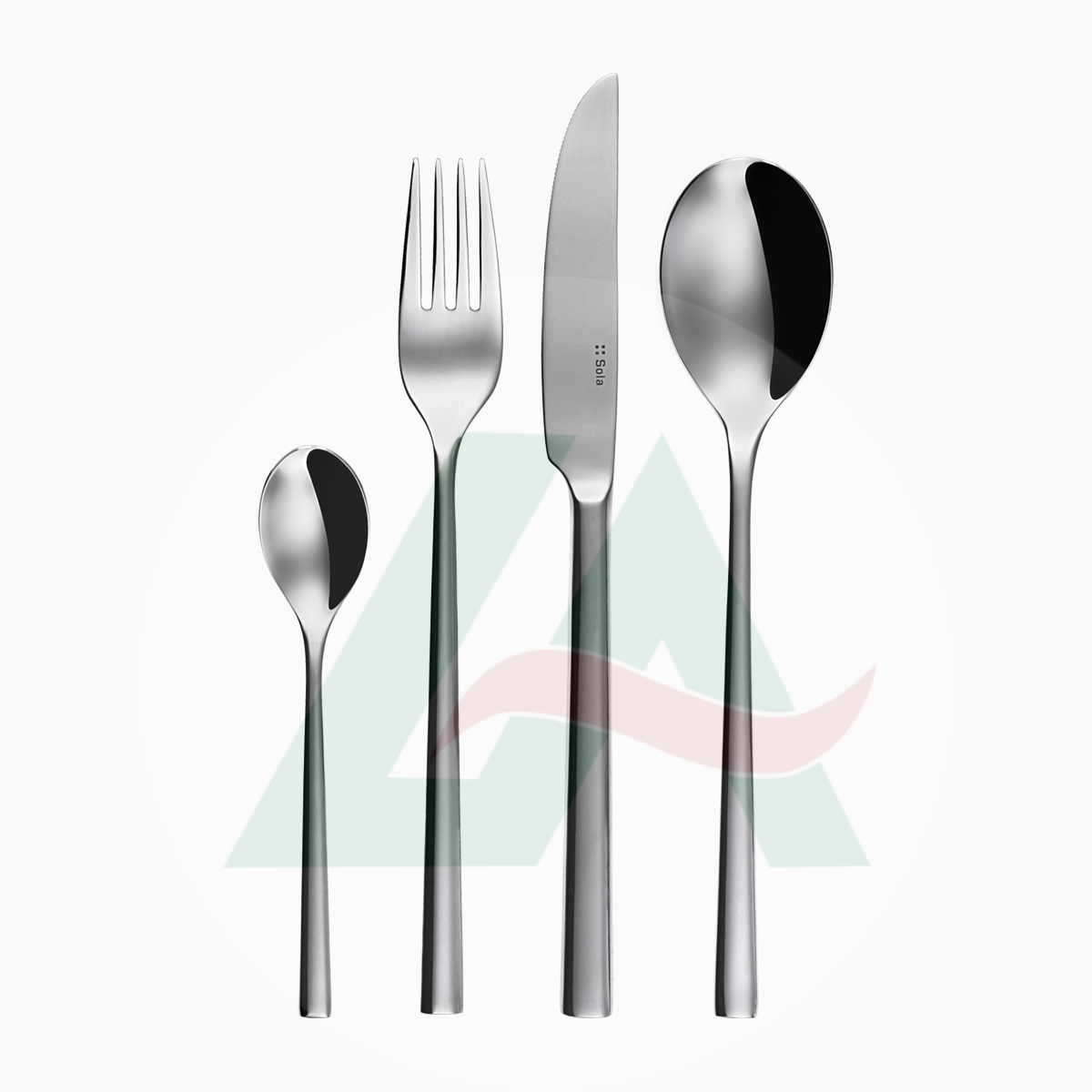 Bộ 6c Muỗng & Nĩa Ăn Inox 304 Stainless Steel 18/10 Đồ dùng bàn tiệc nhà hàng khách sạn cao cấp (Set of 6pcs Table Spoon & Fork)