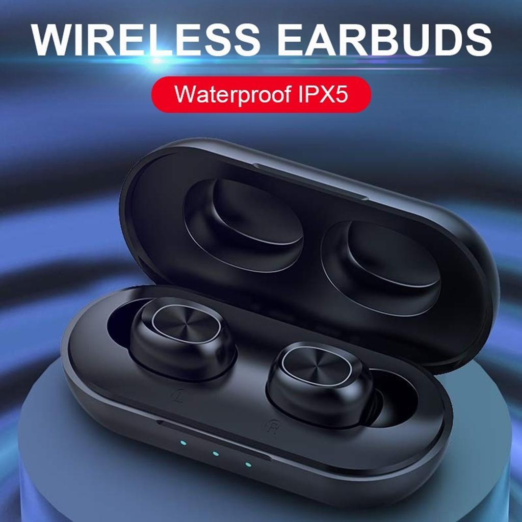 2x   Waterproof Wireless Bluetooth 5.0  Headphones Headset Noise Cancel