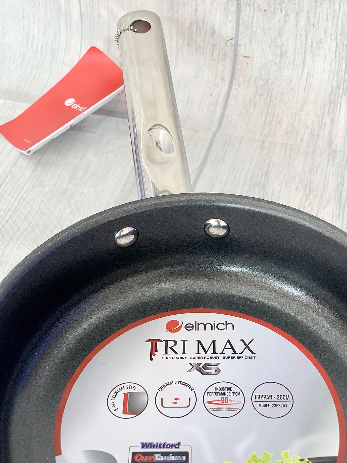 Chảo Inox 2 lớp cao cấp đáy liền Trimax XS EL 3753 size 26cm