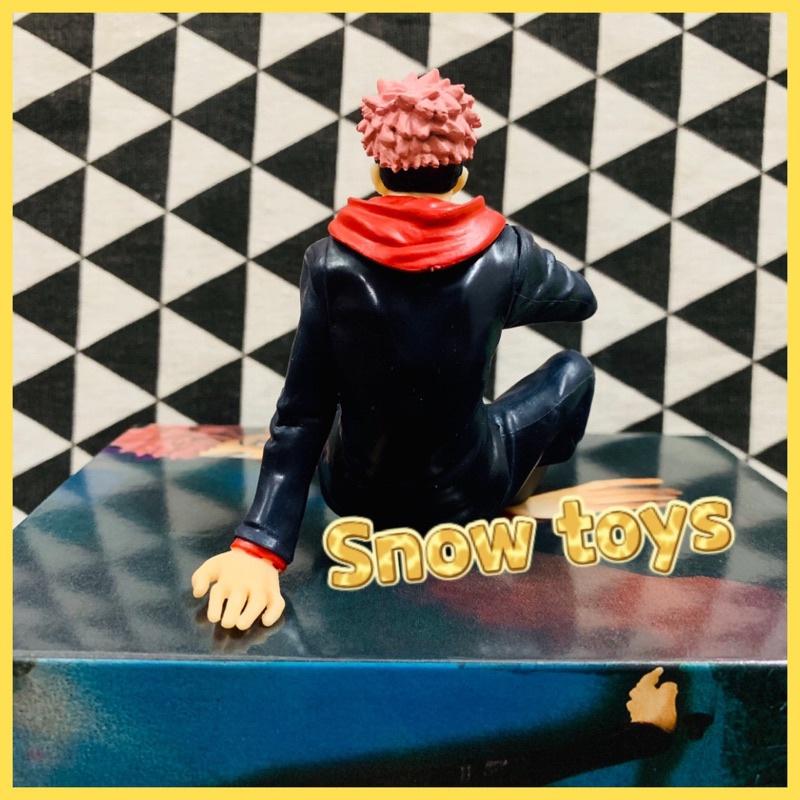Mô hình Itadori Yuji - Mô hình Jujutsu Kaisen - Chú thuật hồi chiến - Itadori - Yuji Itadori ngồi -10cm