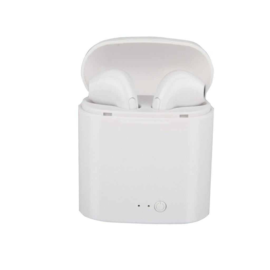 2 Pcs i7 Wireless Bluetooth 4.1 HeadPhones Stereo W/ Charger Box