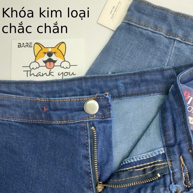 quần short nữ lưng cao - Quần đùi jean lưng cao ôm body tôn dáng , sexy - QĐO01