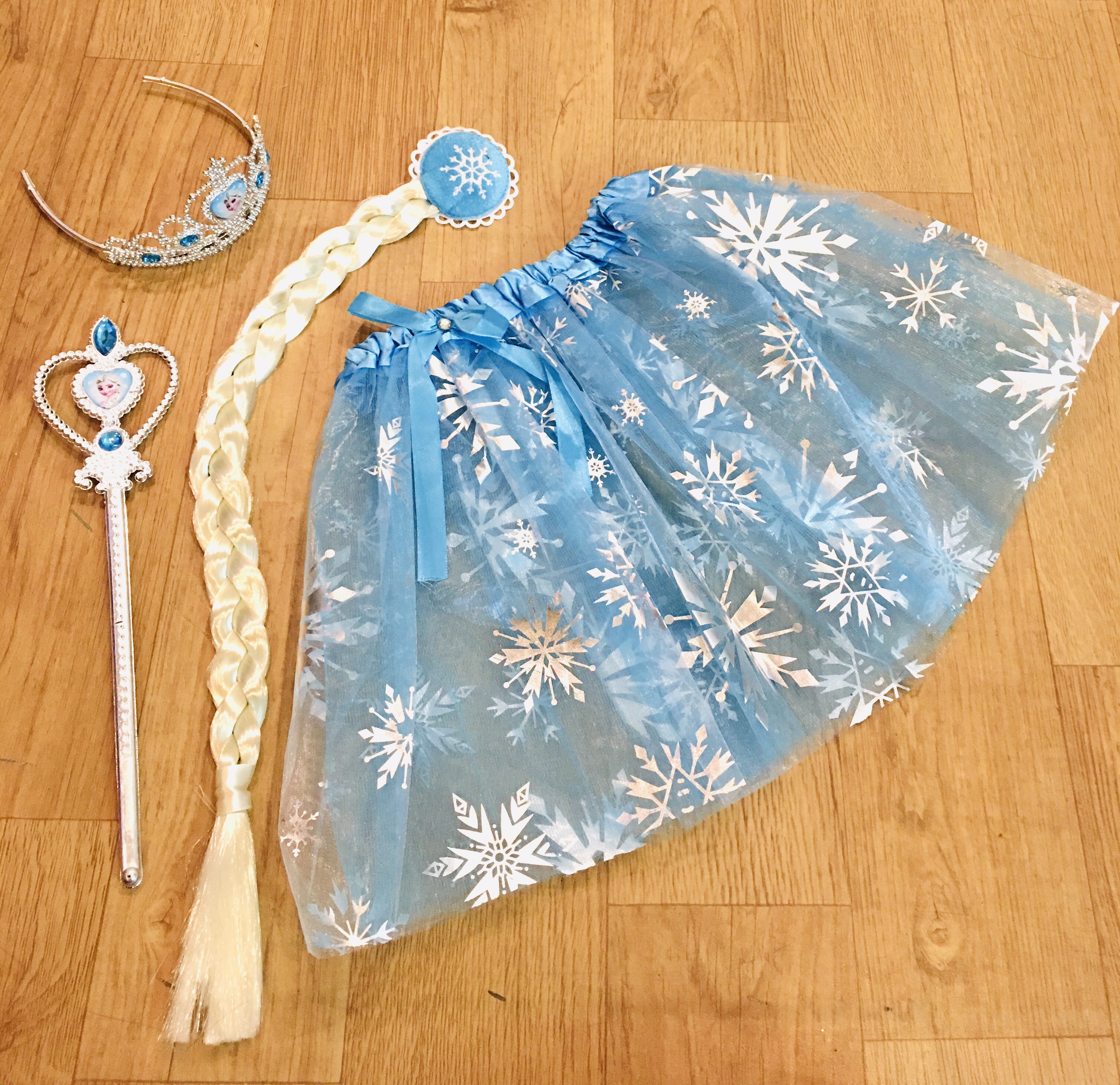 Set 4 món váy hoá trang ELsa halloween