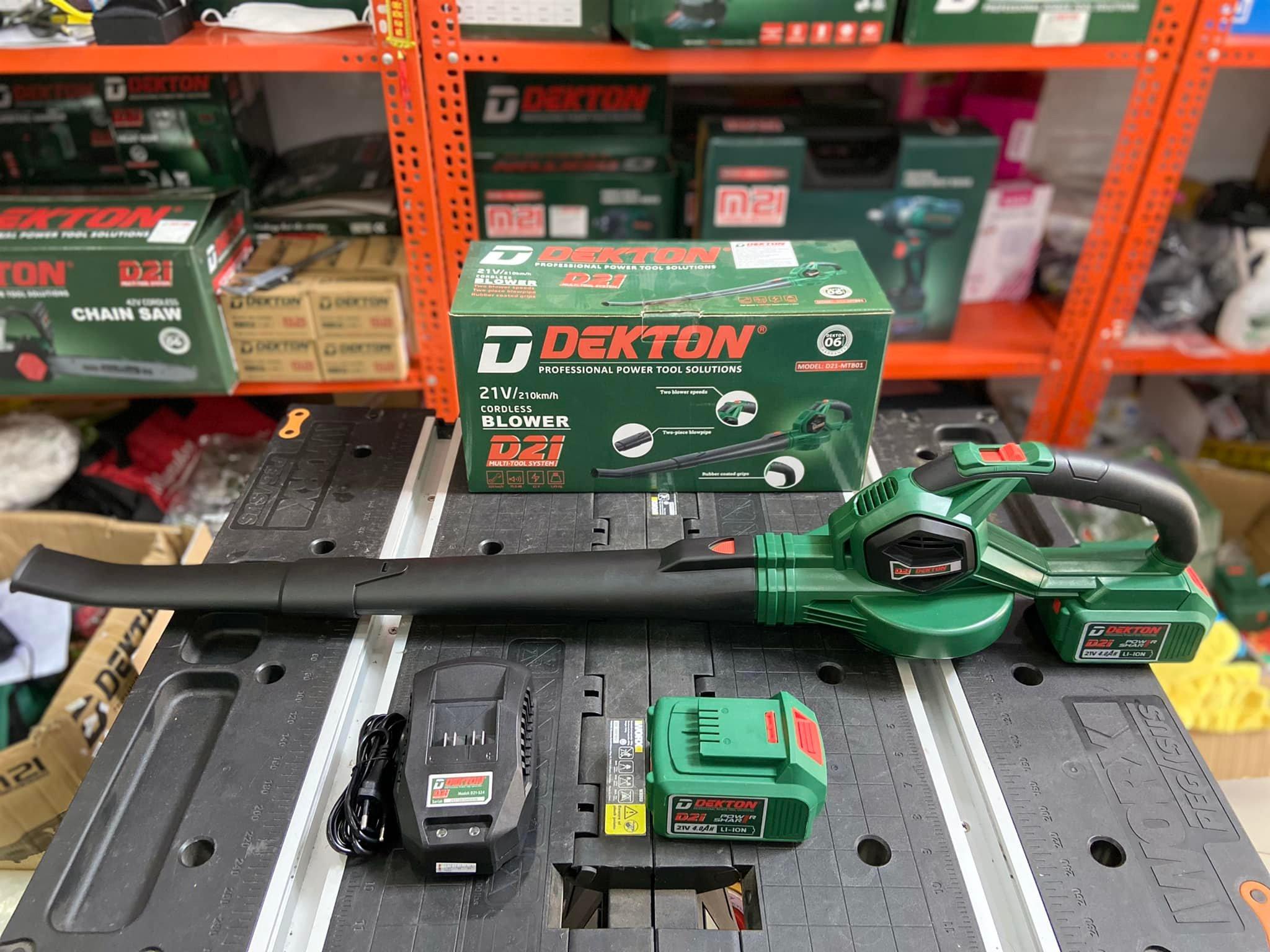 MÁY THỔI CHẠY PIN 21V DEKTON D21-MTB01 - HÀNG CHÍNH HÃNG