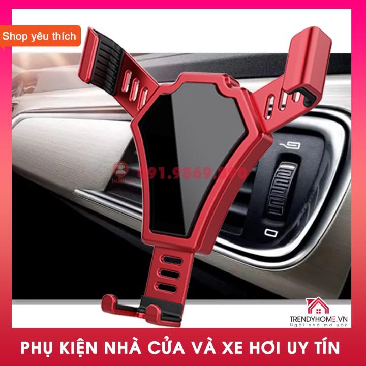 giá đỡ điện thoại thông minh xoay 360 độ, đế treo điện thoại kẹp cửa gió điều hoà loại tốt