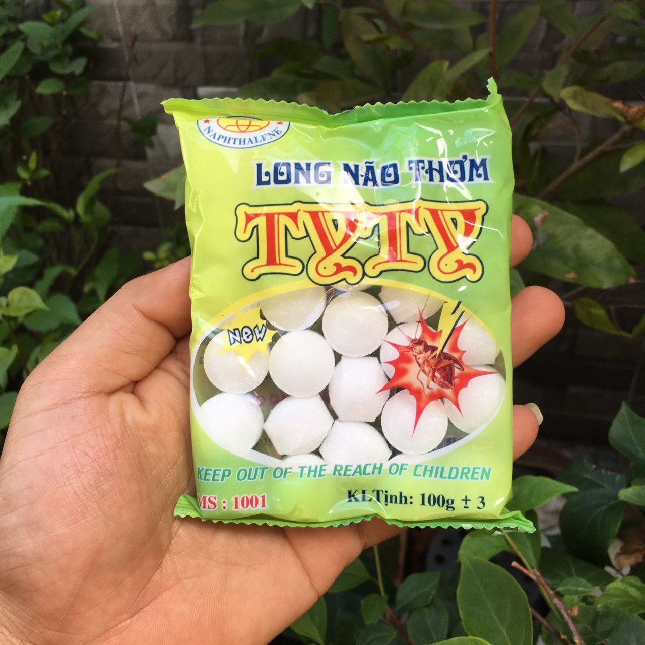 Long Não thơm TYTY gói 100g-Khử mùi,đuổi côn Trùng