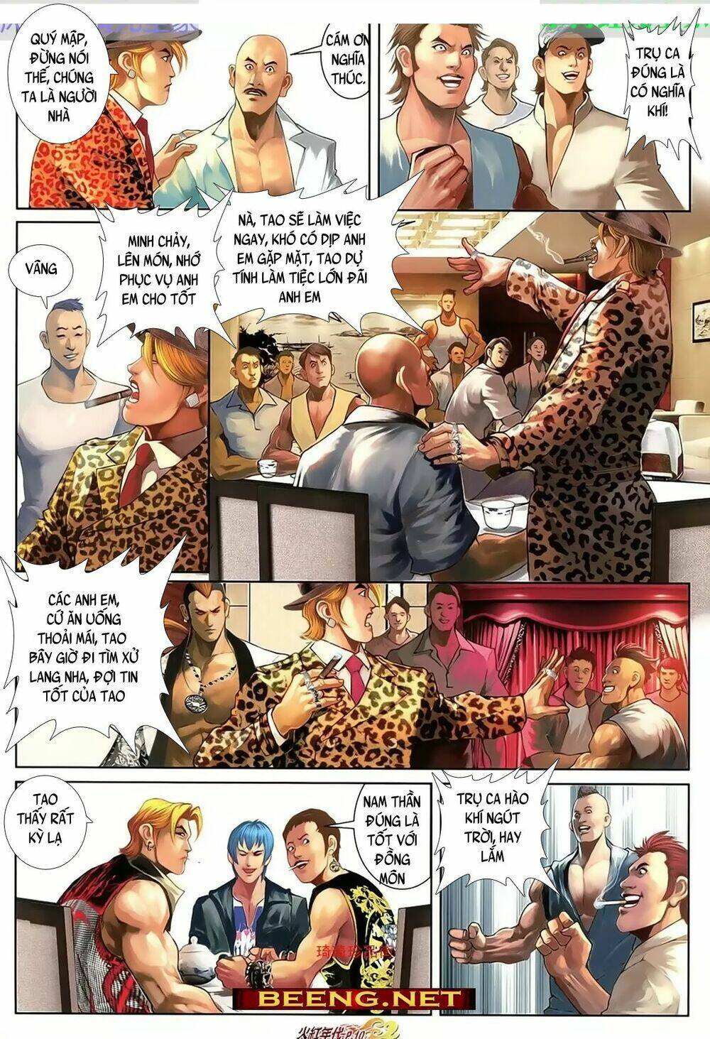 hỏa hồng niên đại hắc cốt đường chapter 1018 9