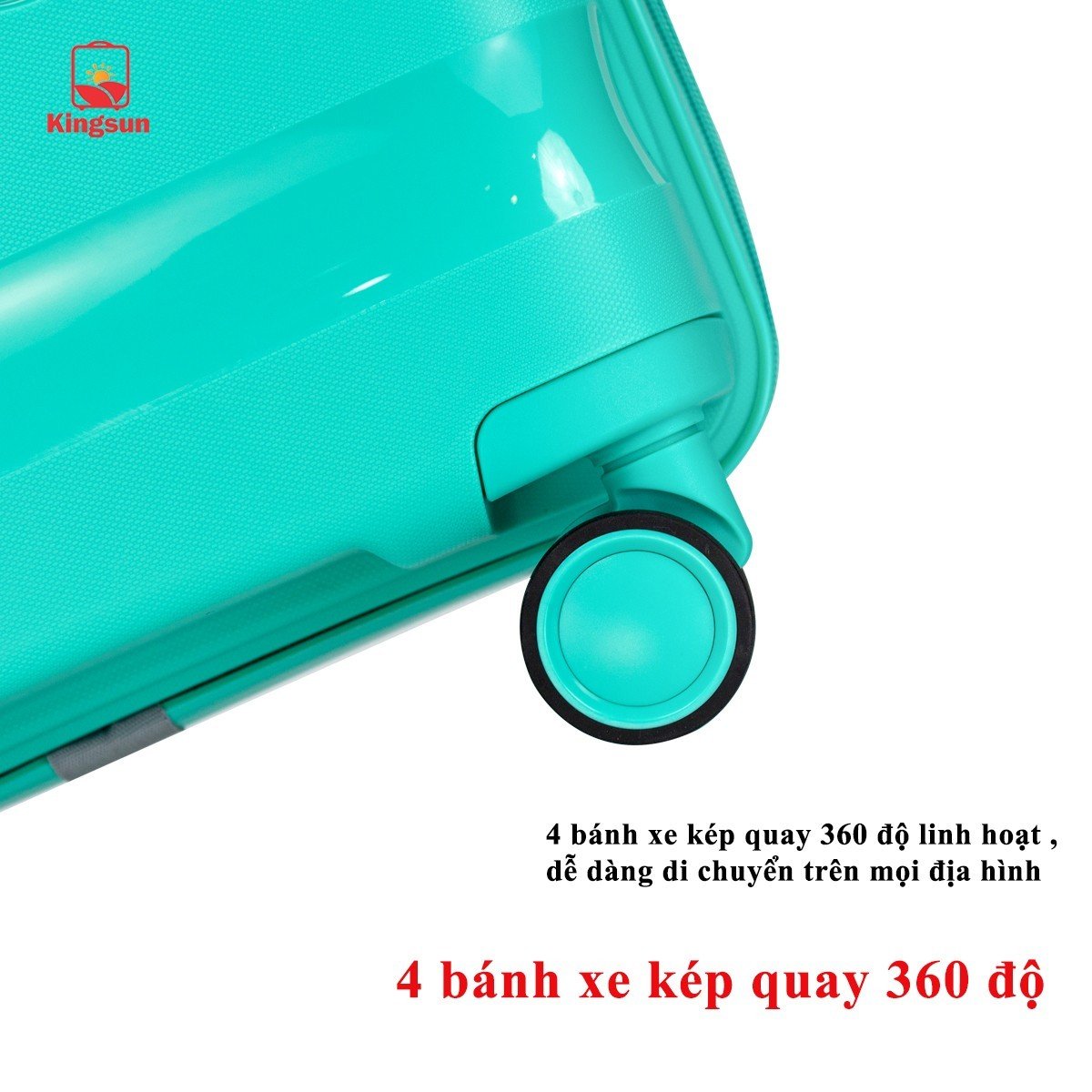 Vali Du Lịch Nhựa PP01 Cao Cấp, Vali Kéo Chống Va Đập Size 20/24/28, Bảo Hành 5 Năm