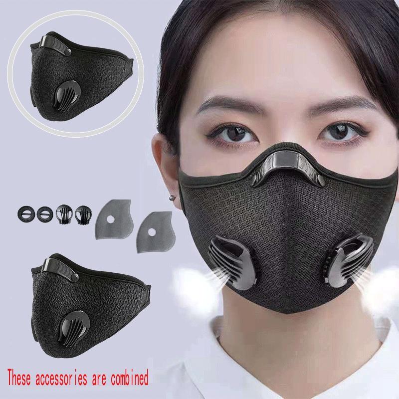 Khẩu trang thể thao chống bụi KN95 PM2.5 than hoạt tính