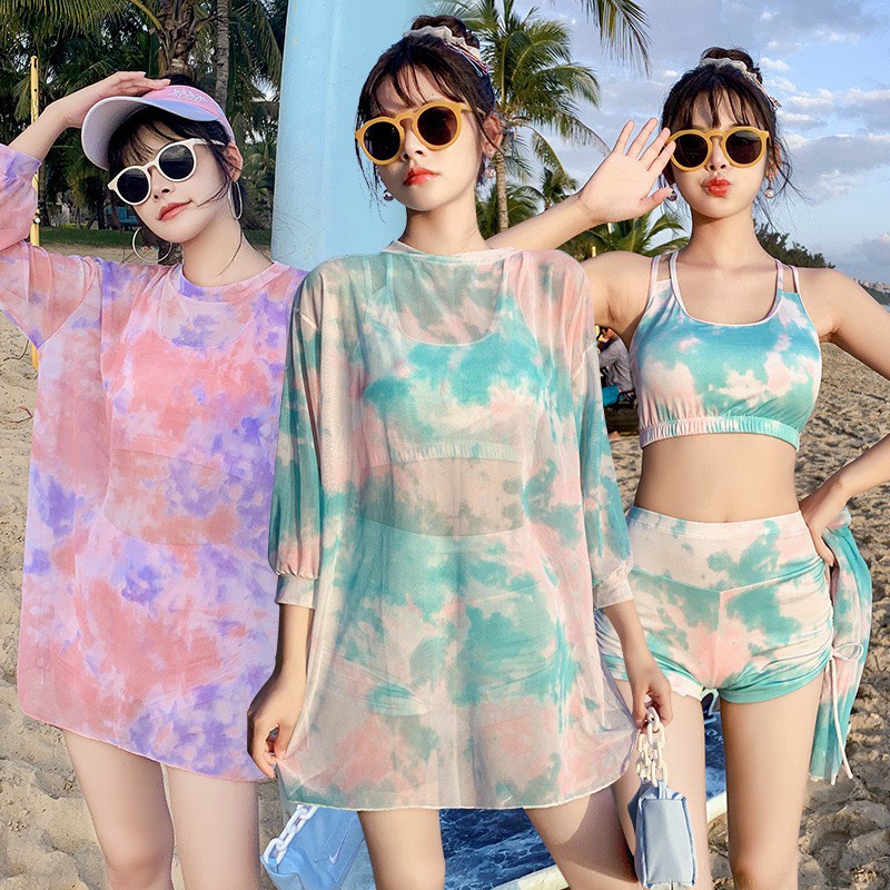 Bộ bơi nữ đi biển , bikini nữ đi biển 3 mảnh gợi cảm sang chảnh