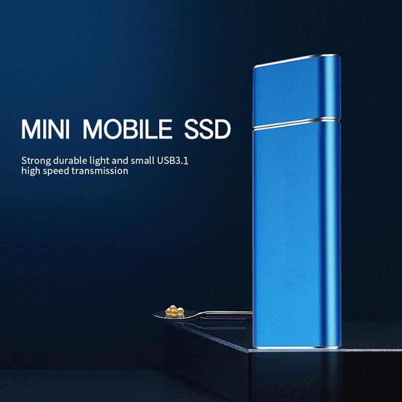 Ổ Cứng SSD 2TB Dung Lượng Cao 500GB Cho Máy Tính / Laptop Type-C